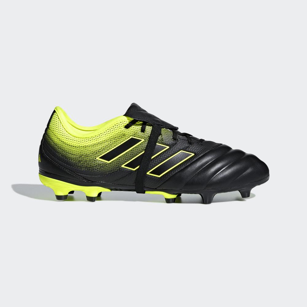 Adidas Men's Copa Gloro 19.2 Firm Ground Football Boots Black/Yellow Ireland BB8089